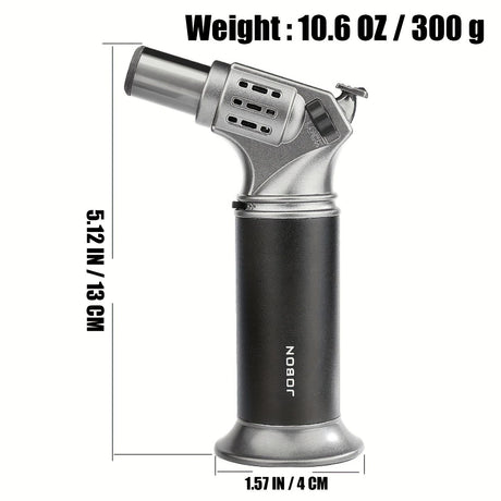 Jet Flame Torch Lighter, Wind-resistant Lighter, Refillable Butane Lighter, Electrician Soldering Tool, DIY Heat Tool, Campfire Lighter, 2‑Pack Lighter