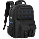 Tool Backpack Tool Storage Professional Tool Bag DIY Tool Backpack Tool - Black - Size regular