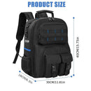 Tool Backpack Tool Storage Professional Tool Bag DIY Tool Backpack Tool - Black - Size regular