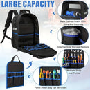 Tool Backpack Tool Storage Professional Tool Bag DIY Tool Backpack Tool - Black - Size regular