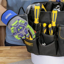 Black bucket tool organizer, tool storage, heavy duty tool organizer, multiple tool pockets, DIY tool storage, professional tool organizer, Australian tool storage