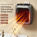 Wall-Mounted Heater Mini Electric Heater Office Heater Home Heater Fast Heating - Blue - Size Australian standard