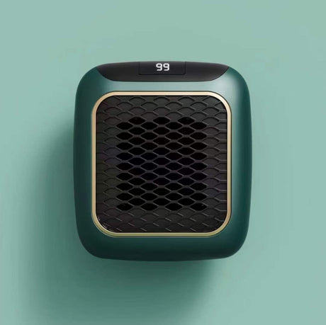 Wall-Mounted Heater Mini Electric Heater Office Heater Home Heater Fast Heating - Green - Size Australian standard