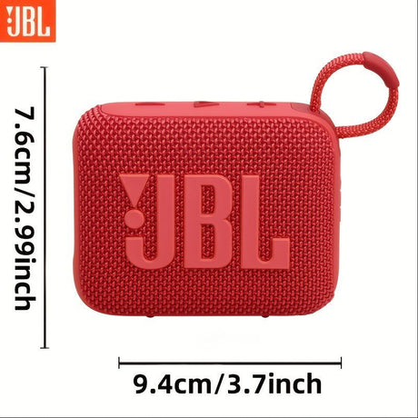 portable Bluetooth speaker, compact speaker, 7-hour playback, beach speaker, camping speaker, home speaker, outdoor speaker, long battery life, passive radiator - Midnight Orange - Size IPX7