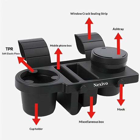 car door cup holder, car organizer, car storage, vehicle accessory, cup holder for car, car interior organizer, drink holder, car cup holder organizer