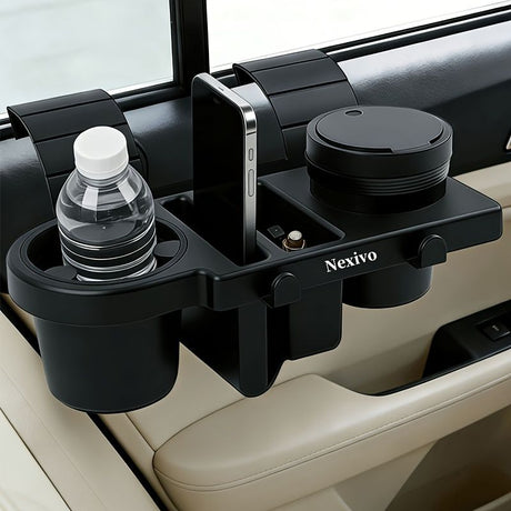 car door cup holder, car organizer, car storage, vehicle accessory, cup holder for car, car interior organizer, drink holder, car cup holder organizer
