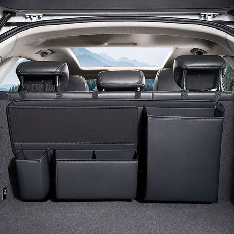 car trunk organizer, car storage, car accessories, high quality organizer, multiple compartments, trunk storage solution, Australia car organizer