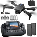 S2 MAX drone, dual-camera drone, upgraded remote control, ESC camera, long-lasting battery, 360° intelligent infrared flight, flying toy, drone gift, beginner drone, FPV drone - Black - Size Two batteries