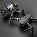 S2 MAX drone, dual-camera drone, upgraded remote control, ESC camera, long-lasting battery, 360° intelligent infrared flight, flying toy, drone gift, beginner drone, FPV drone - Black - Size Two batteries