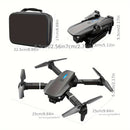 S2 MAX drone, dual-camera drone, upgraded remote control, ESC camera, long-lasting battery, 360° intelligent infrared flight, flying toy, drone gift, beginner drone, FPV drone - Black - Size Two batteries