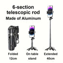 Black Blue mini selfie stick, Bluetooth selfie stick, extendable selfie stick, portable selfie stick, high-quality selfie stick, selfie stick Australia, wireless selfie stick, compact selfie stick, travel selfie stick, hands-free selfie stick