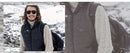 Men'S Heated Vest Electric Heating Gilet Winter Vest Smart Temperature Control - Black - Size 5XL