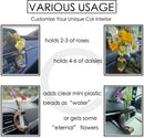 Car Dashboard Decorations - Propagation Vase Vent Clip for Fresh/Dried Flowers, Plant Cuttings, Car Interior Aesthetics Decor Accessories - Gift for Plant Lovers, Women & Moms