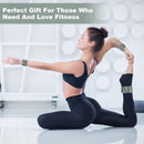 Wrist Weights Set of 2, Adjustable Silicone Workout Weights for Women and Men, Wearable Ankle/Wrist Weights Suitable for Yoga, Dance, Pilates, Pool Exercises and Jogging, 2lb（Green）