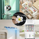 Cute Car Air Freshener Vent Clamp 6 Pcs, Flower Vent Clamp Pink Auto Accessories Interior Aesthetics Ladies Car Air Conditioner Vent Decoration