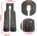 Car Headrest Hook, Car Hook for Wallet & Bag, Car Wallet Hook (Grey - Pack of 2)