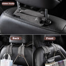 Car Headrest Hook, Car Hook for Wallet & Bag, Car Wallet Hook (Grey - Pack of 2)
