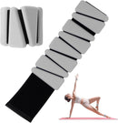 Wrist Weights Set of 2, Adjustable Silicone Workout Weights for Women and Men, Wearable Ankle/Wrist Weights Suitable for Yoga, Dance, Pilates, Pool Exercises and Jogging, 2lb（Grey）