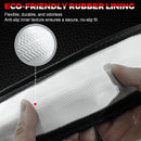 Car Steering Wheel Cover, Microfiber Leather Steering Wheel Cover with Non-Slip Lining, Universal 14.5-15 Inch (Approx. 36.8-38.1 cm) Black