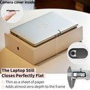Easy On/Off Magnetic 360° Privacy Screen Filter Compatible with MacBook Air 15.3 inch (2023-2025, M2, M3, M4), Anti-Glare Laptop Privacy Screen Protector with Camera Cover - UV Blocking 90% - Model: A: 3241, A3114, A2941