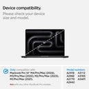 Easy On/Off Magnetic 360° Privacy Screen Filter Compatible with MacBook Pro 14 inch (2021-2026, M5, M4, M3, M2, M1, Pro,Max), Anti Glare Laptop Privacy Screen Shield with Camera Cover - UV block 90%-Model
