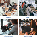 Easy On/Off Magnetic 360° Privacy Screen Filter, Compatible with MacBook Pro 16" (2026 2024, 2023, 2022, 2021, M5, M4, M3, M2, M1, Pro, Max), Anti-Glare Laptop Privacy Screen Shield with Camera Cover - UV Protection 90%