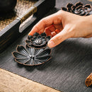 3 Pack Brass Lotus Incense Holder, Incense Sticks Burner, Incense Ash Catcher