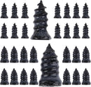 30 PCS Tire Repair Screws, Vacuum Tire Plug Kit Spiral Rubber Nails, Tire Plug Screw Type Quick Tool Spin Tire Plug, Car, Truck, Motorcycle Tire Puncture Repair