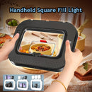 Smart Dual-Mode Fill Light｜One-Touch Color Temperature Switching + Stepless Dimming, Portable Ring Light with Soft Glow for Multi-Scenario Live Shooting