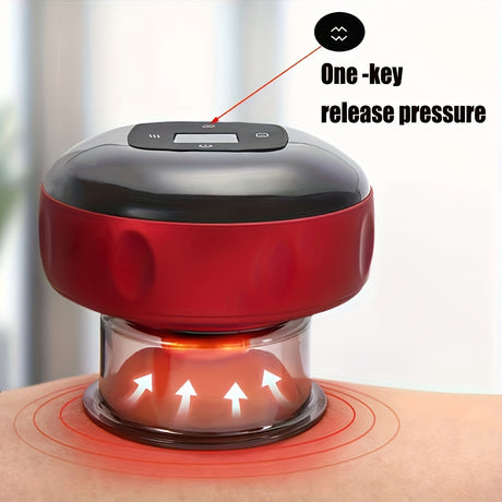 Smart Breathing Therapy Device: Dual-Mode, Switch Between Scraping and Inflation at Will（RED）