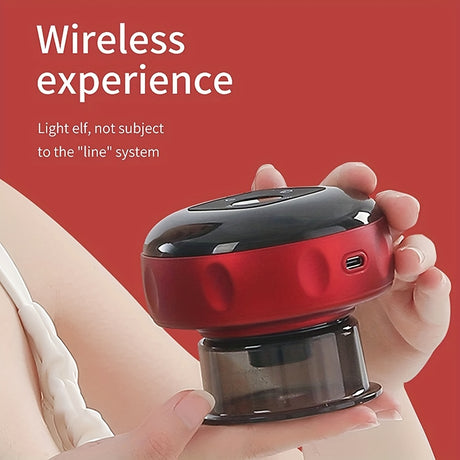Smart Breathing Therapy Device: Dual-Mode, Switch Between Scraping and Inflation at Will(BLUE)
