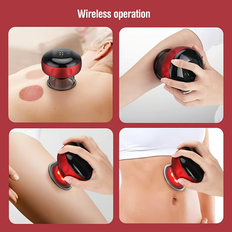 Smart Breathing Therapy Device: Dual-Mode, Switch Between Scraping and Inflation at Will(BLUE)