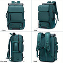 18.1-inch Easy-Travel Bag (46×30×16 cm): Four carrying modes in one bag, with independent shoe compartment and freely switchable hidden shoulder straps.(light gray）