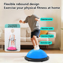 Hemisphere Trainer – Portable Inflatable Balance Trainer, specifically designed for core training, yoga, rehabilitation, and Pilates, equipped with a stable base. Suitable for home gyms, fitness centers, and physical conditioning.（BLUE）