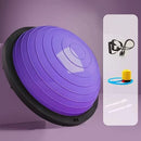 Hemisphere Trainer – Portable Inflatable Balance Trainer, specifically designed for core training, yoga, rehabilitation, and Pilates, equipped with a stable base. Suitable for home gyms, fitness centers, and physical conditioning.（BLUE）