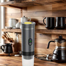 BALCK Upgraded Portable Coffee Maker with Temperature and Power Display, USB-C Charging, Self-Heating & Cold Brew Functions, Compatible with Coffee Capsules/Ground Coffee. Perfect Espresso Machine for Home, Office,