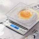 Food Scale, Kitchen Scale — Digital Weight Display in Grams and Ounces, High-Precision Electronic Scale.3000G/0.1G