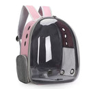 (BLUE)Replacement Transparent Pet Backpack with Zipper Closure - Heavy-Duty Structure, Ventilated and Padded Lining - Portable Travel Carrier for Cats, Small Dogs, Airplanes, Trains, Cars - Safe and Comfortable Carrier Backpack for Busy Pet Owners - Ideal