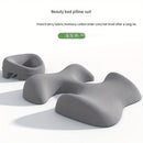 Comfort Zoning, No Fatigue—Ergonomic Beauty Bed Pillow Set（dark gray）