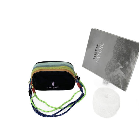 Dopamine Color-Block Cross-Body Bag Travel Bag Fashion Accessory Trendy Bag - Navy - Size routine