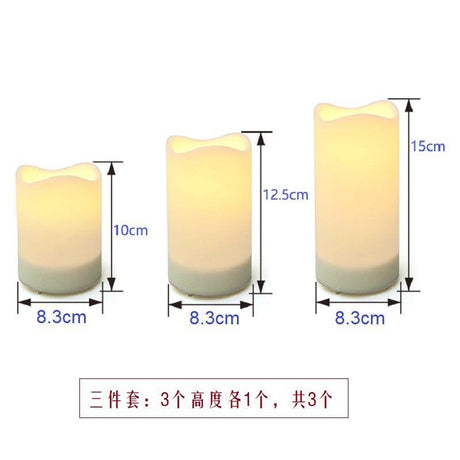 Outdoor LED Candle Battery Operated Candle Patio Decor Garden Lighting Balcony