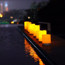 Outdoor LED Candle Battery Operated Candle Patio Decor Garden Lighting Balcony