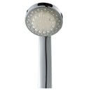 LED Shower Head Battery-Free Shower Head Glowing Shower Head Air Injection - Silver - Size Seven - color variable light