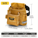 Leather Tool Pouch Tool Storage Australia Adjustable Belt Tool Pouch Fine - Yellow - Size regular