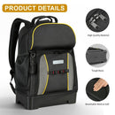 Travel Backpack Oxford Fabric Backpack Durable Backpack Spacious Backpack - Black - Size regular