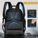Travel Backpack Oxford Fabric Backpack Durable Backpack Spacious Backpack - Black - Size regular