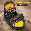 Travel Backpack Oxford Fabric Backpack Durable Backpack Spacious Backpack - Black - Size regular