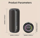 wireless bluetooth speaker, portable speaker, outdoor speaker, waterproof speaker, RGB light speaker, bass heavy speaker, camping speaker, beach speaker, Australia outdoor audio - Green - Size IPX7