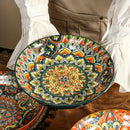 Ceramic Dinner Plates 4-Piece Set Unique Design High-Quality Ceramic Versatile - Multi - Size Pack of 4 pieces