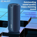 wireless bluetooth speaker, portable speaker, outdoor speaker, waterproof speaker, RGB light speaker, bass heavy speaker, camping speaker, beach speaker, Australia outdoor audio - Navy - Size IPX7